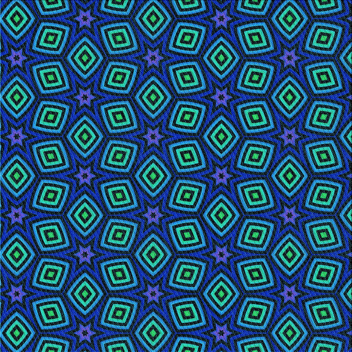 Round Patterned Dark Turquoise Green Rug, pat3281lblu