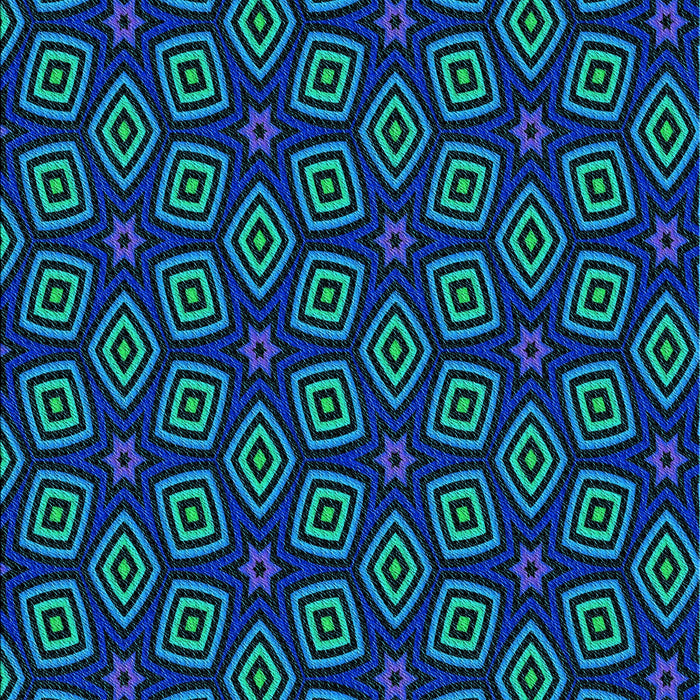 Patterned Dark Turquoise Green Rug, pat3281lblu
