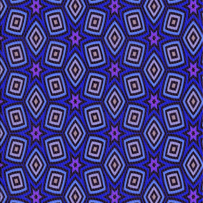 Patterned Midnight Blue Rug, pat3281pur