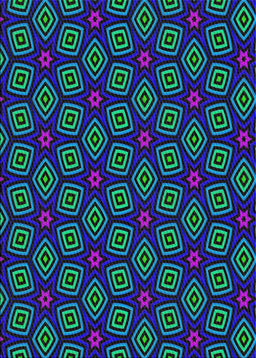 Patterned Light Sea Green Novelty Rug, pat3281