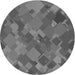 Square Machine Washable Transitional Gunmetal Gray Rug in a Living Room, wshpat3282gry