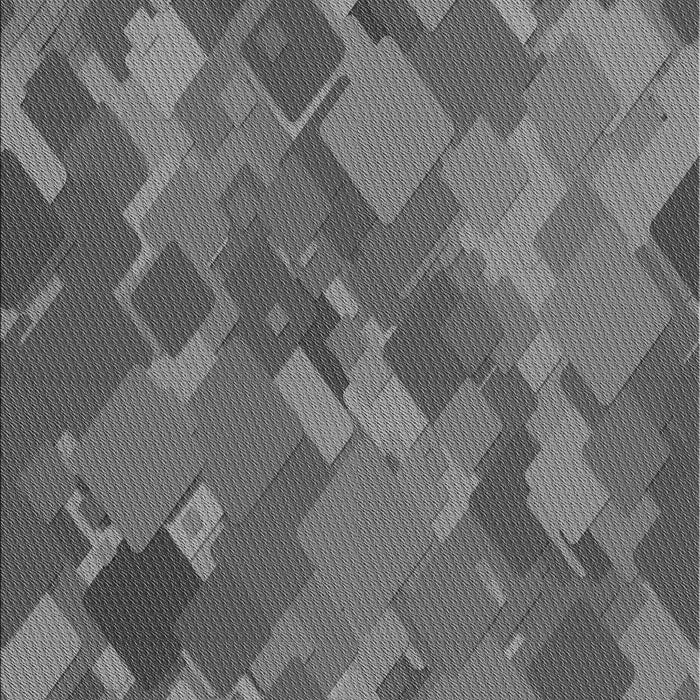 Machine Washable Transitional Gunmetal Gray Rug, wshpat3282gry