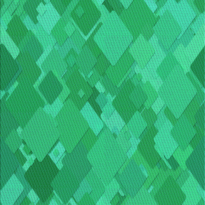 Patterned Spring Green Rug, pat3282lblu