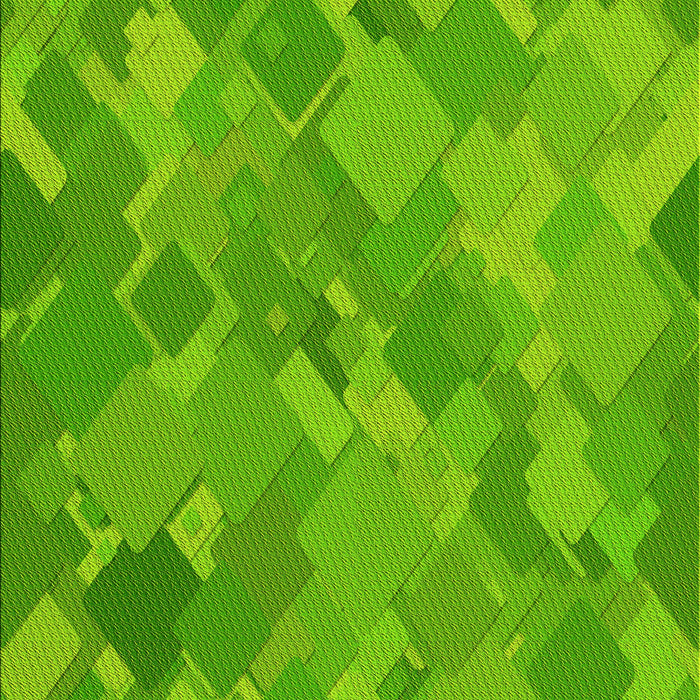 Patterned Bright Green Rug, pat3282yw