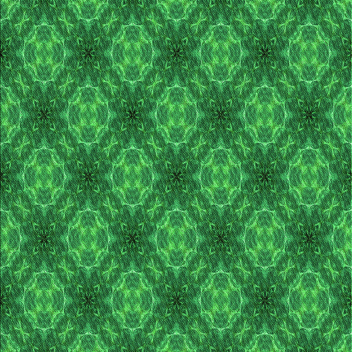Patterned Green Rug, pat3283grn