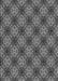 Patterned Gunmetal Gray Rug, pat3283gry