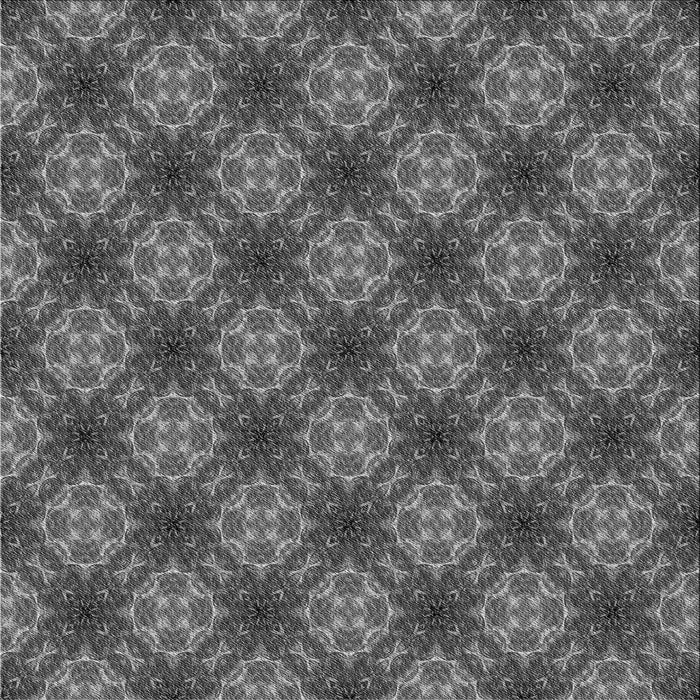 Round Patterned Gunmetal Gray Rug, pat3283gry