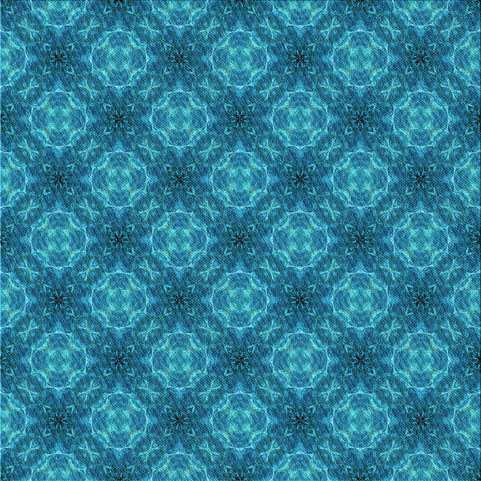 Round Patterned Blue Rug, pat3283lblu