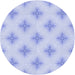 Square Patterned Sky Blue Rug, pat3284blu