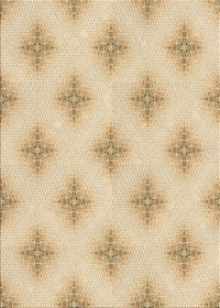 Machine Washable Transitional Khaki Gold Rug, wshpat3284brn