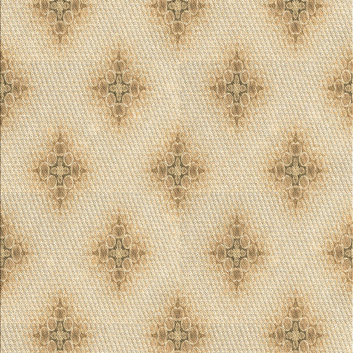 Patterned Khaki Gold Rug, pat3284brn