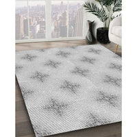 Patterned Dark Gray Rug, pat3284gry