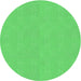 Square Patterned Neon Green Rug, pat3285grn