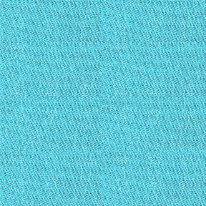 Round Patterned Bright Turquoise Blue Rug, pat3285lblu