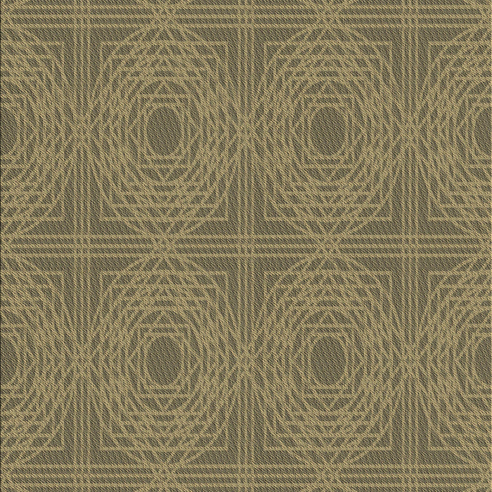 Machine Washable Transitional Brass Green Rug, wshpat3286brn