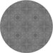 Square Patterned Gray Rug, pat3286gry