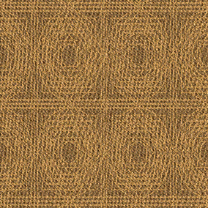 Patterned Dark Bisque Brown Rug, pat3286org