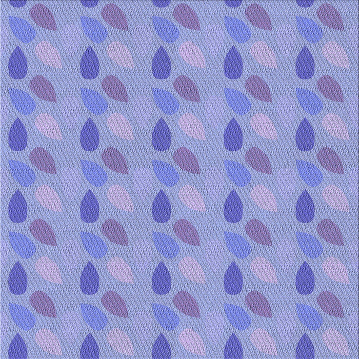 Round Machine Washable Transitional Jeans Blue Rug, wshpat3287blu