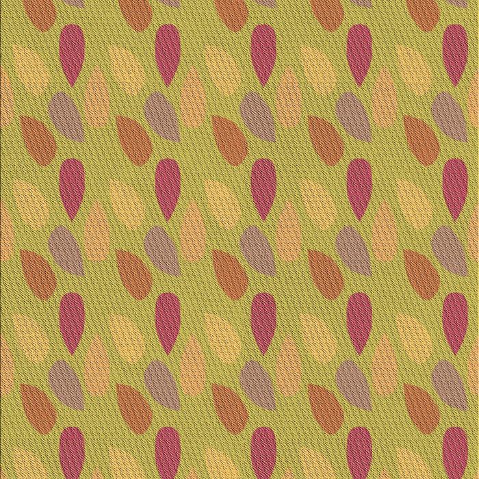 Machine Washable Transitional Deep Yellow Rug, wshpat3287brn