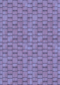 Machine Washable Transitional Purple Mimosa Purple Rug, wshpat3289blu