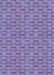 Patterned Purple Mimosa Purple Rug, pat3289blu