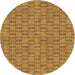 Square Machine Washable Transitional Dark Bisque Brown Rug in a Living Room, wshpat3289brn