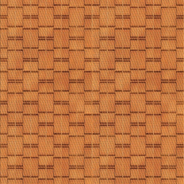 Patterned Orange Red Orange Rug, pat3289org