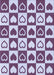 Patterned Purple Rug, pat329blu