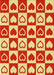 Patterned Red Rug, pat329yw