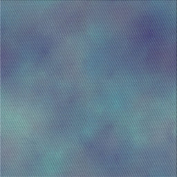 Square Patterned Blue Novelty Rug, pat3291