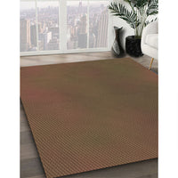 Patterned Light Brown Rug, pat3296brn