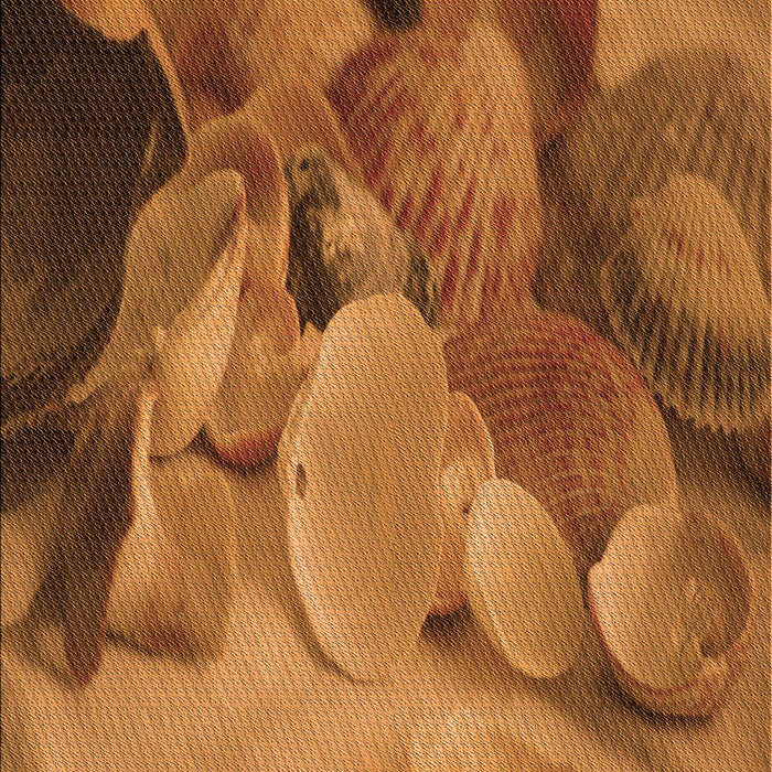 Machine Washable Transitional Neon Orange Rug, wshpat3298org