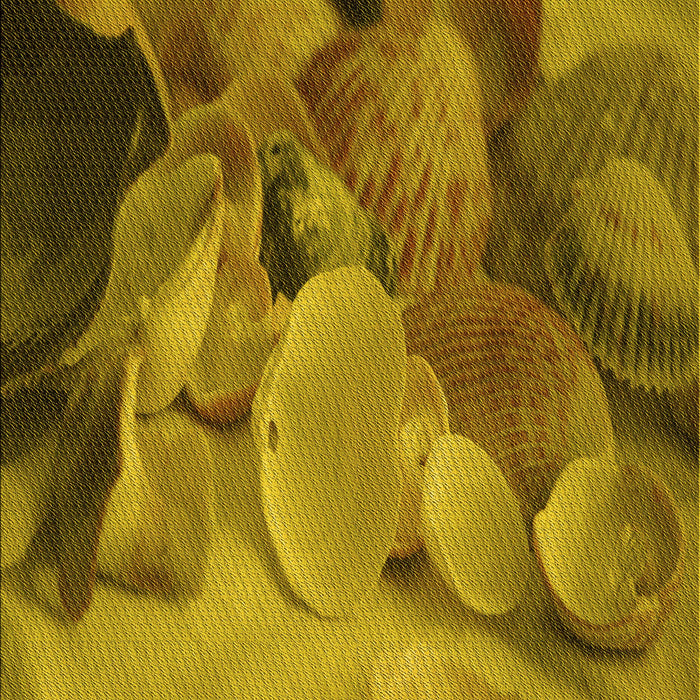 Patterned Dark Bronze Brown Rug, pat3298yw