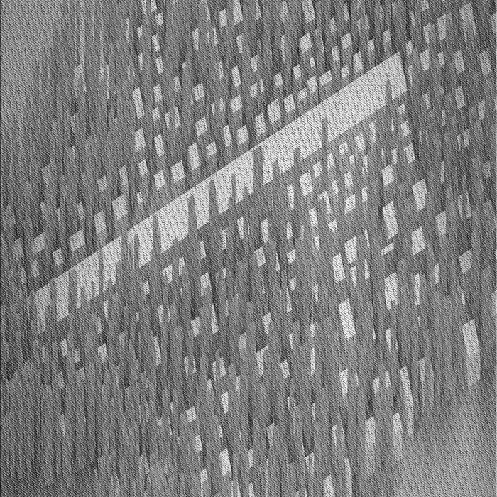 Machine Washable Transitional Ash Gray Rug, wshpat3299gry