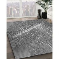 Patterned Ash Gray Rug, pat3299gry