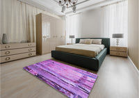 Patterned Violet Purple Rug, pat33pur