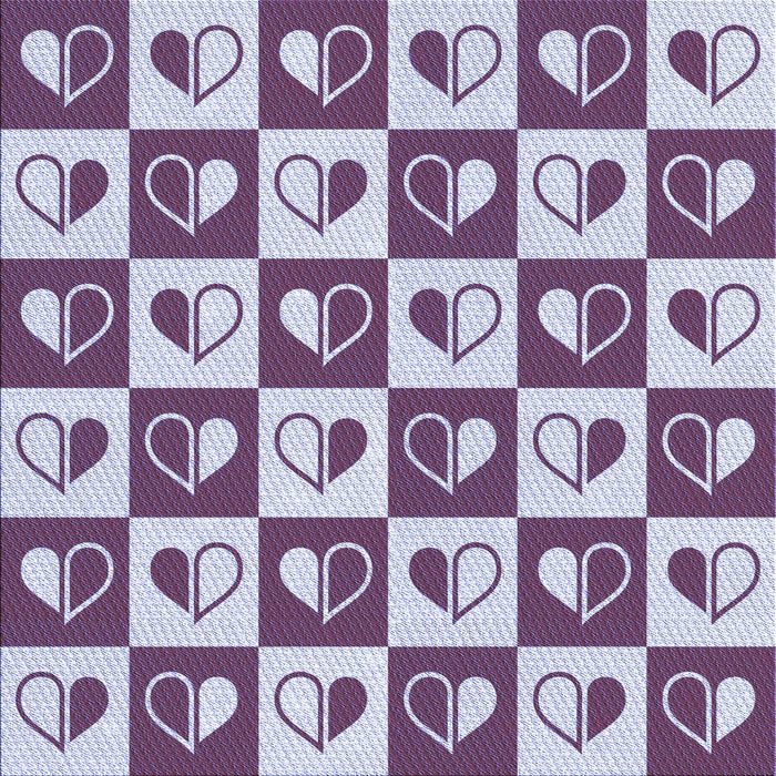 Round Machine Washable Transitional Purple Rug, wshpat330blu