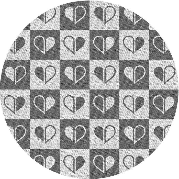 Square Machine Washable Transitional Ash Gray Rug in a Living Room, wshpat330gry