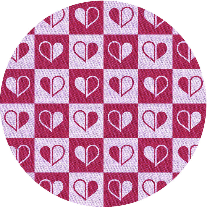 Patterned Blossom Pink Rug, pat330pur