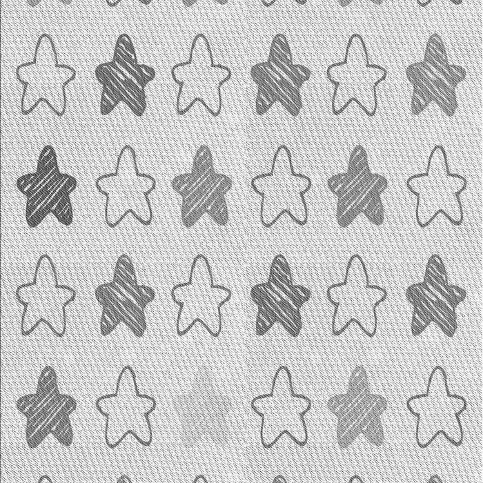 Patterned Platinum Gray Rug, pat3300gry