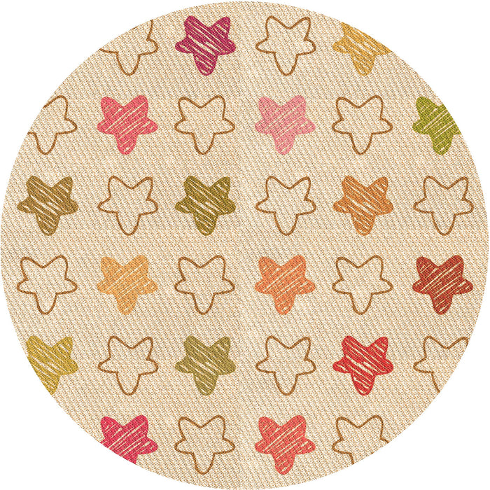 Square Machine Washable Transitional Navajo White Gold Rug in a Living Room, wshpat3300org