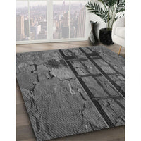 Patterned Gray Rug, pat3301gry