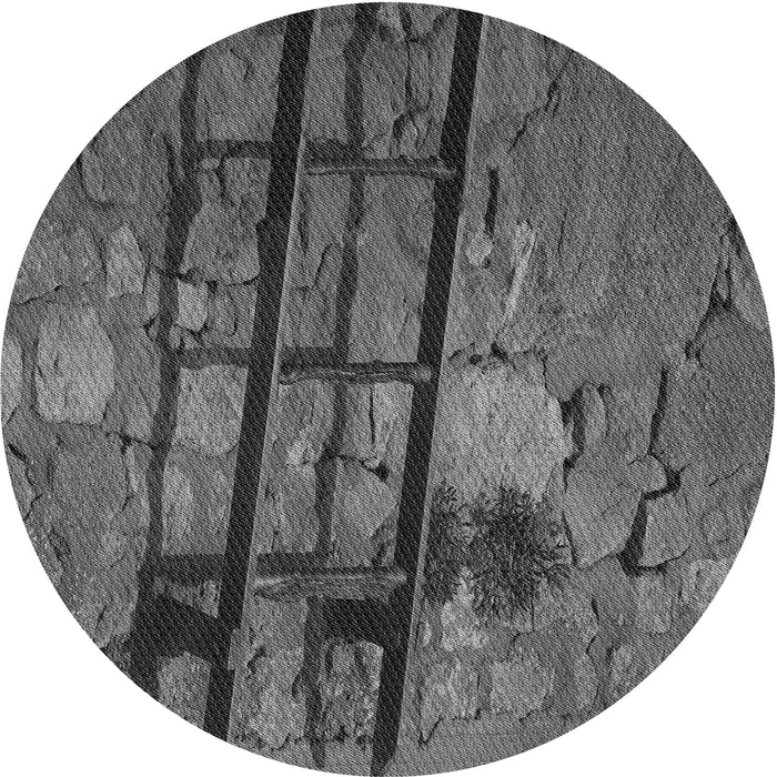 Square Patterned Gray Rug, pat3301gry