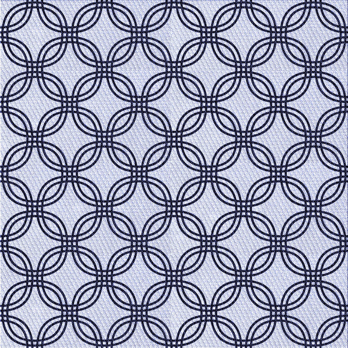 Round Machine Washable Transitional Lavender Blue Rug, wshpat3302blu