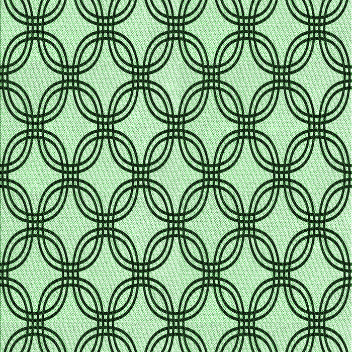 Patterned Mint Green Rug, pat3302grn