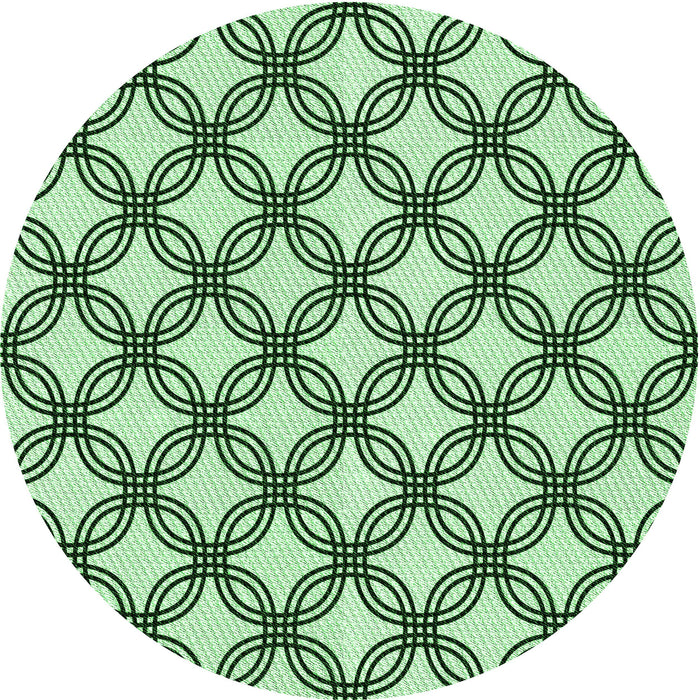 Square Machine Washable Transitional Mint Green Rug in a Living Room, wshpat3302grn