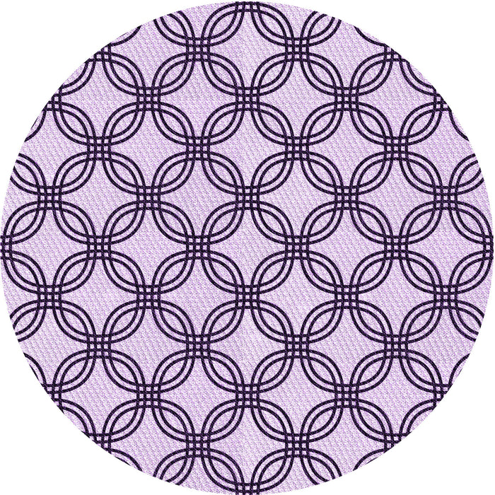 Square Machine Washable Transitional Purple Rug in a Living Room, wshpat3302pur