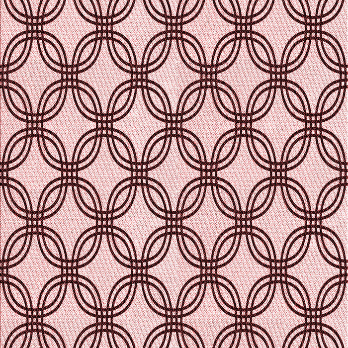 Patterned Brown Red Rug, pat3302rd