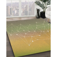 Patterned Brown Rug, pat3303brn