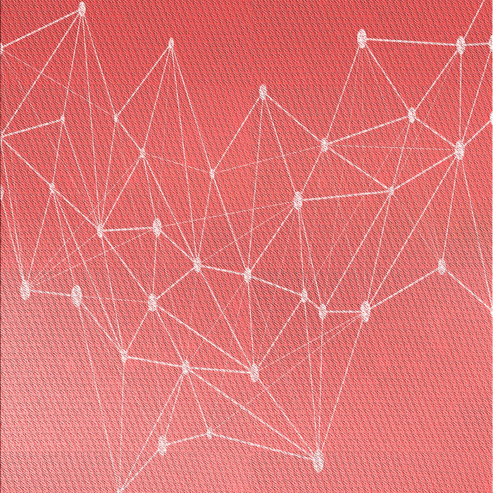 Patterned Red Rug, pat3303rd